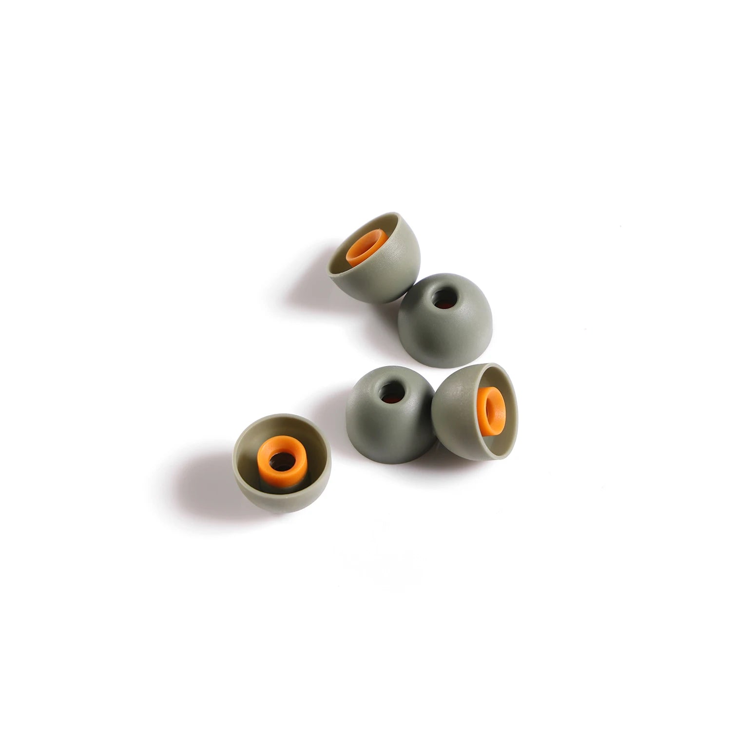 DD ddHiFi ST35 D-Tips IEM Ear Tips, Replacement Silicone Earbud Tips with Storage Box, 3 Pairs of S / M / L or Mixed Sizes