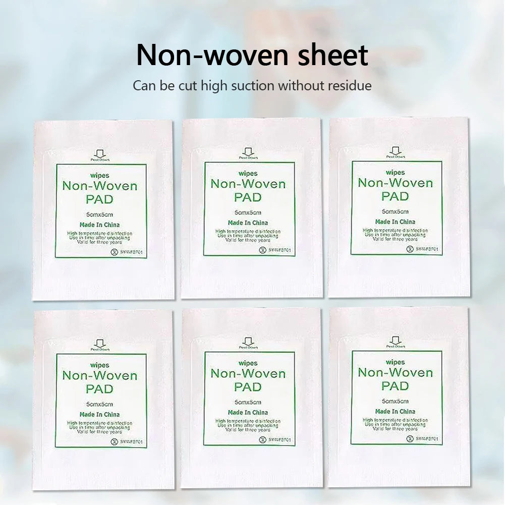 50/100pcs Sterile Medical Gauze Pad Wound Care Supplies Non-woven Gauze Pad Cotton First Aid Waterproof Wound Dressing