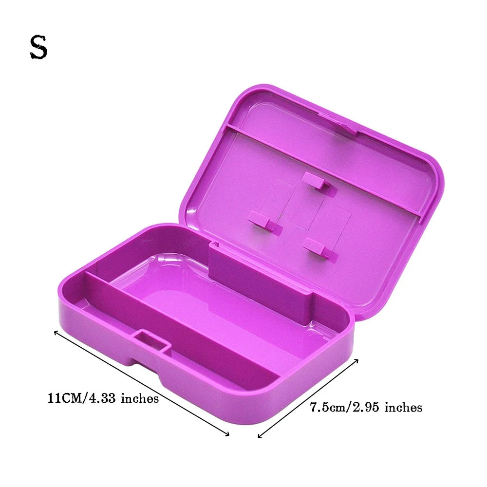 SMO Protable Plastic Tobacco Papers Storage Boxs 110mm*75mm Cigarette Case Grass for Smoking Accessories
