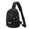 Women's Crossbody Bag Chest Bag Men's Trendy Large Capacity Travel Chest Bag Sports Leisure Backpack