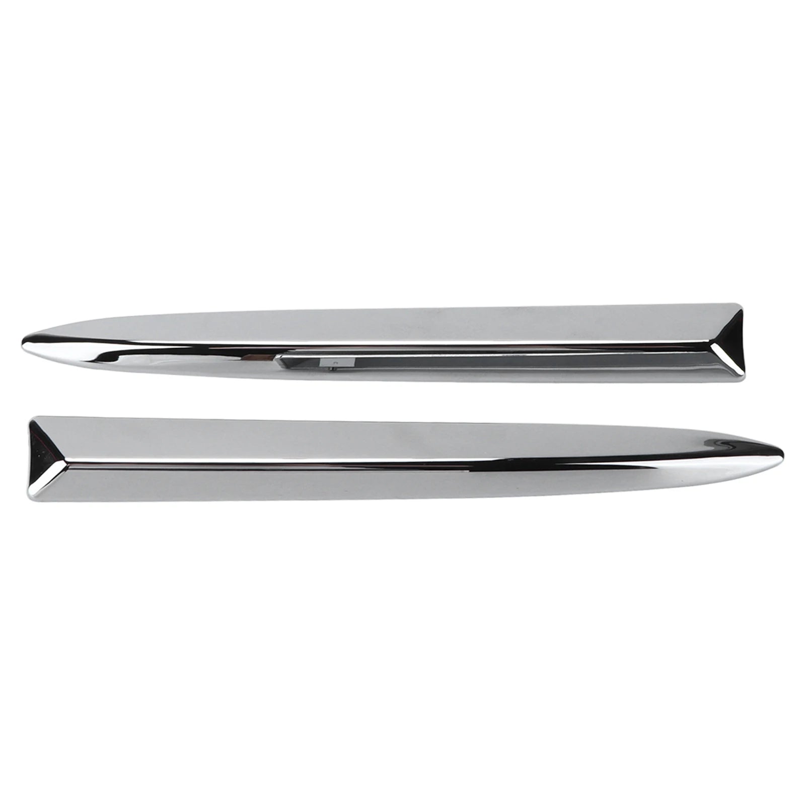 Car Front Bumper Upper Molding Chrome Trim Replacement for FIAT 500 2007‑2015 Bumper Upper Molding Strip Car Accessories