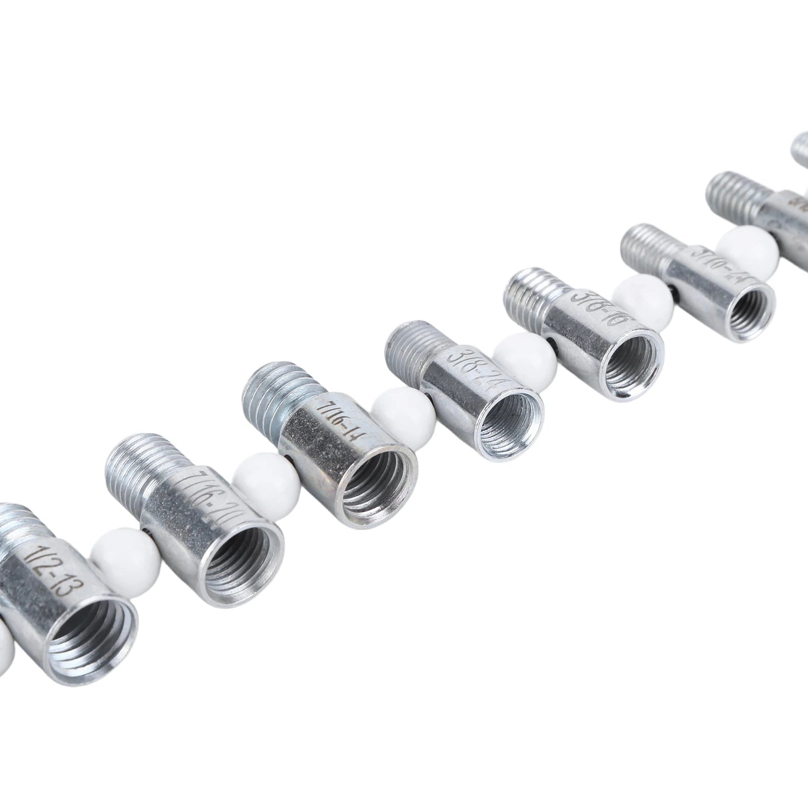 Bolt Size Finder Lightweight Design Thread Checker Standard and Metric High Speed Steel for Men Home Accurate Measurements