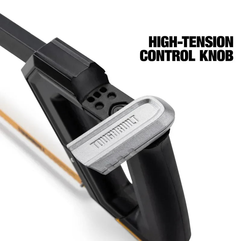 ToughBuilt TB-H4-22H 12in High Tension Hacksaw Hand Tools Accessories Construction Renovation Tools