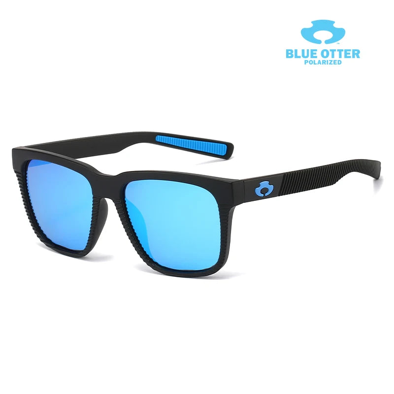 BLUE OTTER Polarized Sports Sunglasses UV400 for Cycling Fishing Running Driving Men Women Outdoor Eyewear with Box BT03