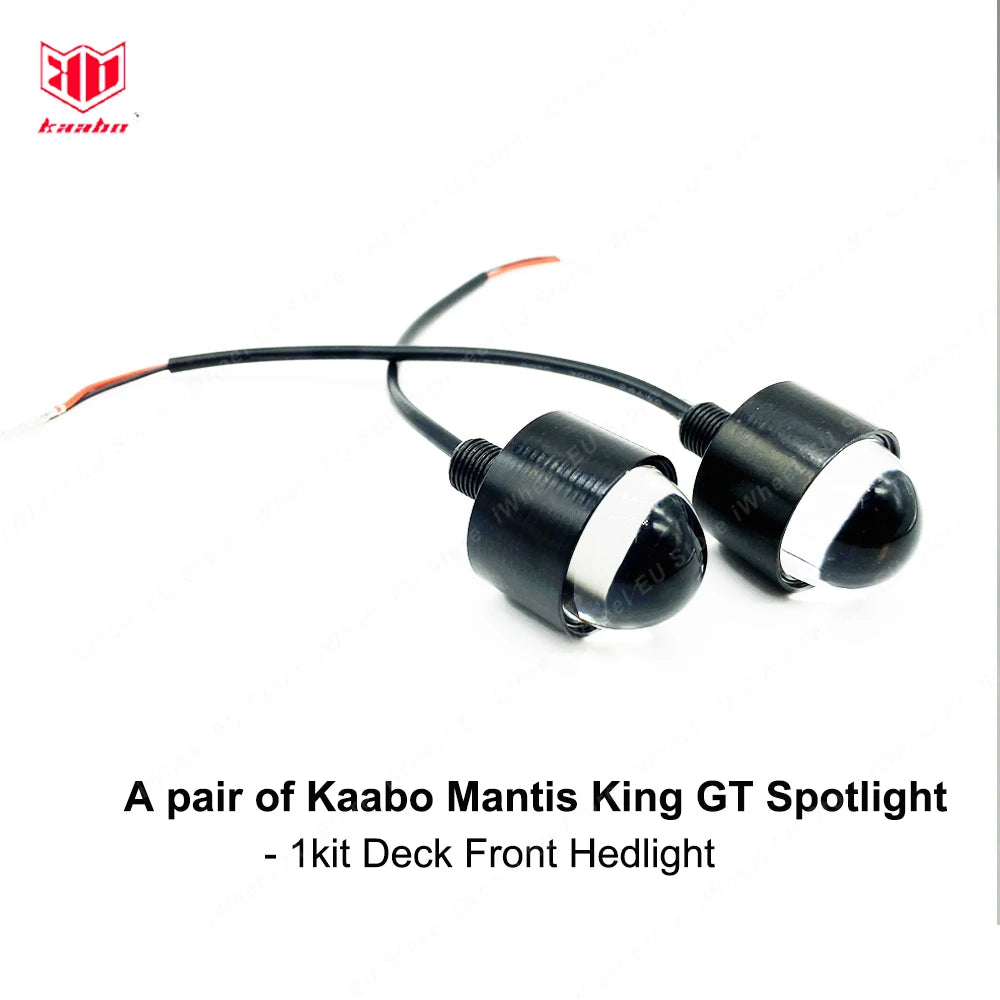 Original Kaabo Mantis King GT Spotlight Headlight Brake Light Turn Signal Spotlight Spare Part Official Kaabo Accessories
