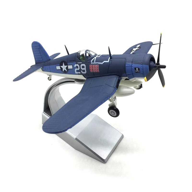 JASON TUTU 1/72 Scale U.S. Navy F4U pirate carrier-based land-based fighter alloy military aircraft model finished product