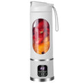 NEW 450ml Portable Electric Juicer, Mini USB Travel Juicer Machine Shakes Smoothie Blenders 12 Blades Fresh Juice Extractor