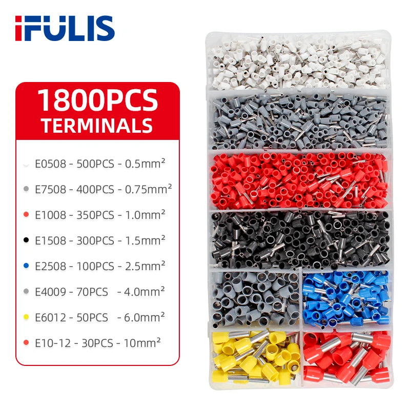 Tubular Terminal Crimping Pliers HSC8 16-4S 16-6S 16mm² Crimper Tools Wire Connector Ferrule Household Electrical Clamp Tool
