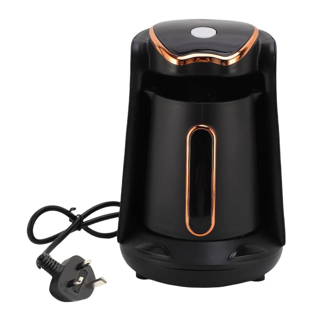 Turkish Coffee Maker 600W 4 Cups Anti Overflow Anti Dry Burning Portable Turkish Coffee Machine for Home Automatic Coffee Maker
