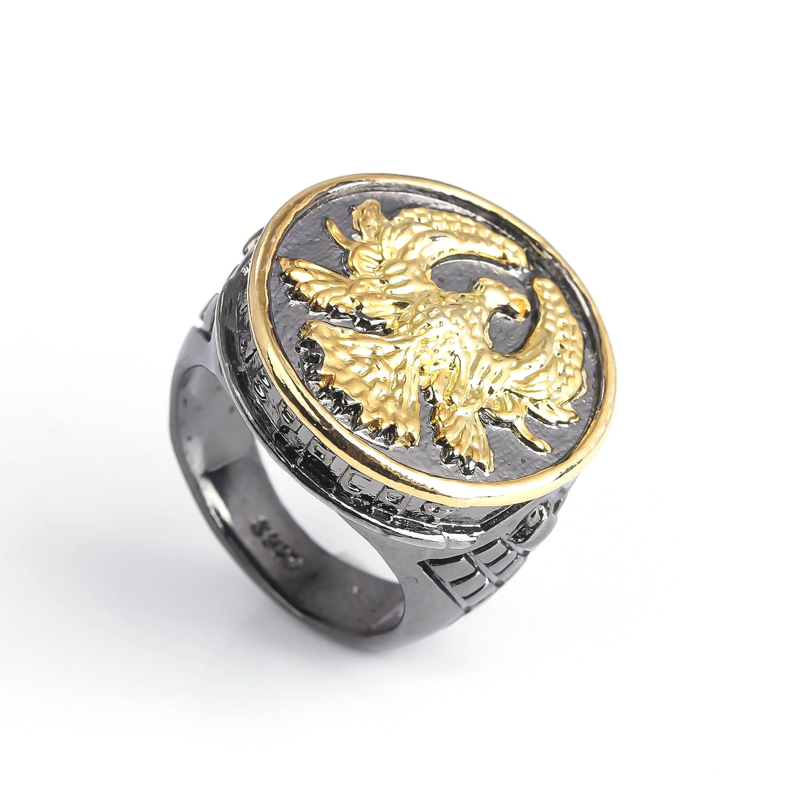 Movie Vintage Atreide Ring Dunes Atreide Eagle Family Badge Ring Cosplay Props Fans Gift Personalized For Men's Accessories