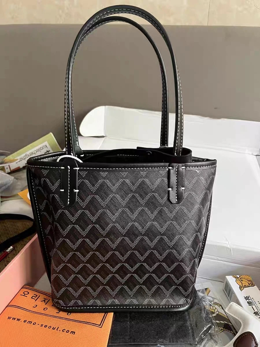 S tote bag A+++++ little bag one shoulder handbaglarge capacity shoulder Shopping bag Mummy tote Bag double sides leather mini
