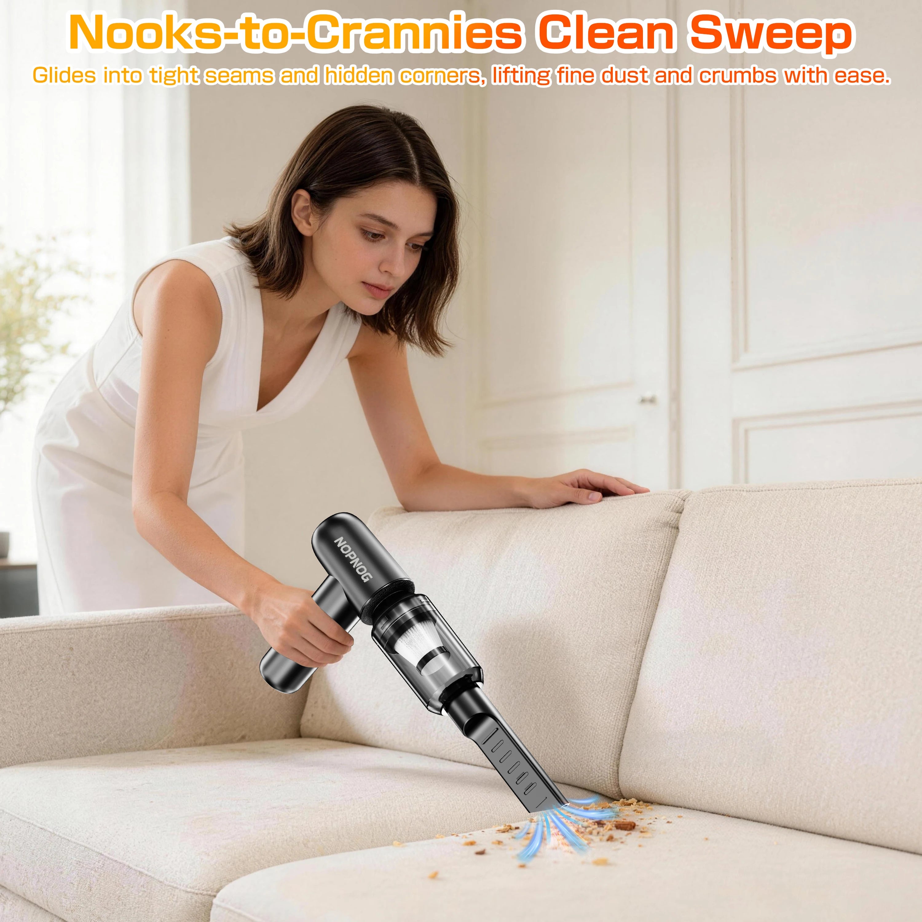 Car Vacuum Cleaner Blower Turbo Fan Violent Jet Fan Cleaning Blowing Tools Summer Hair Dryer Family Electric Air Duster Auto Accessories Dust Collector Outdoors Portable
