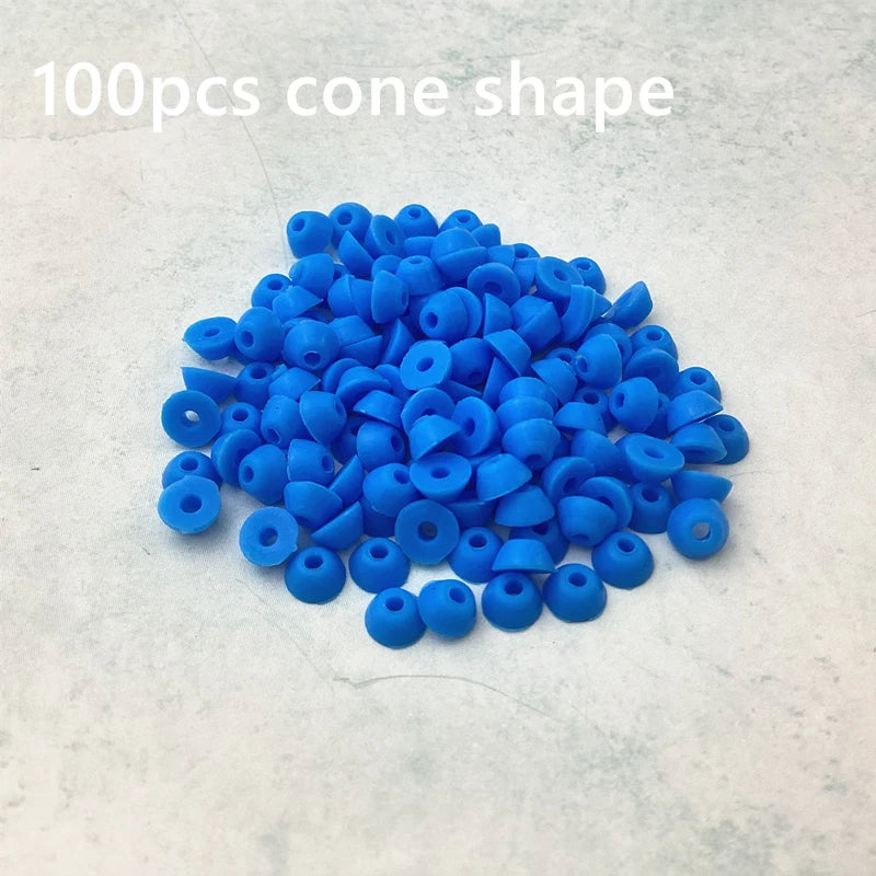 100pcs High Elasticity Colorful Fingerboard PU Bushing