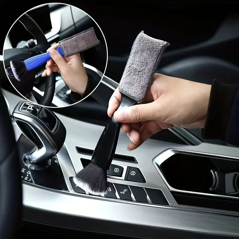 Air Conditioning Vent Cleaning Brush, Detail Brush, Vent Cleaning, Dust Removal Brush, Car Interior Cleaning Tool