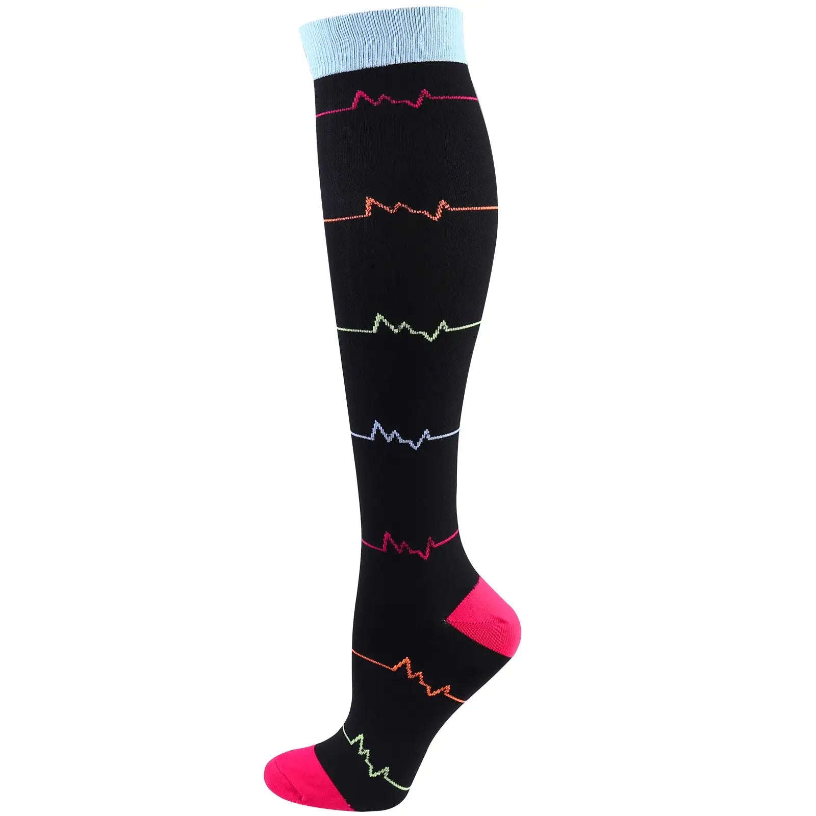 Compression Socks Men Women Running Sports Compression Stockings For Anti Fatigue,Leg Support, Pain Relief, Varicose Veins Socks
