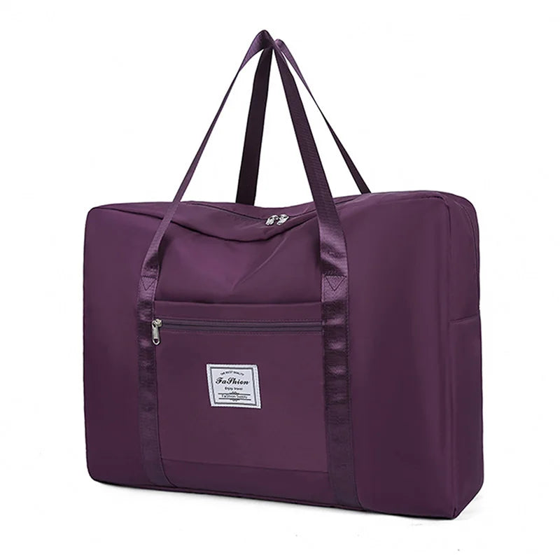 Large Capacity Folding Travel Bags Waterproof Luggage Tote Handbag Travel Duffle Bag Gym Yoga Storage Shoulder Bag For Women Men