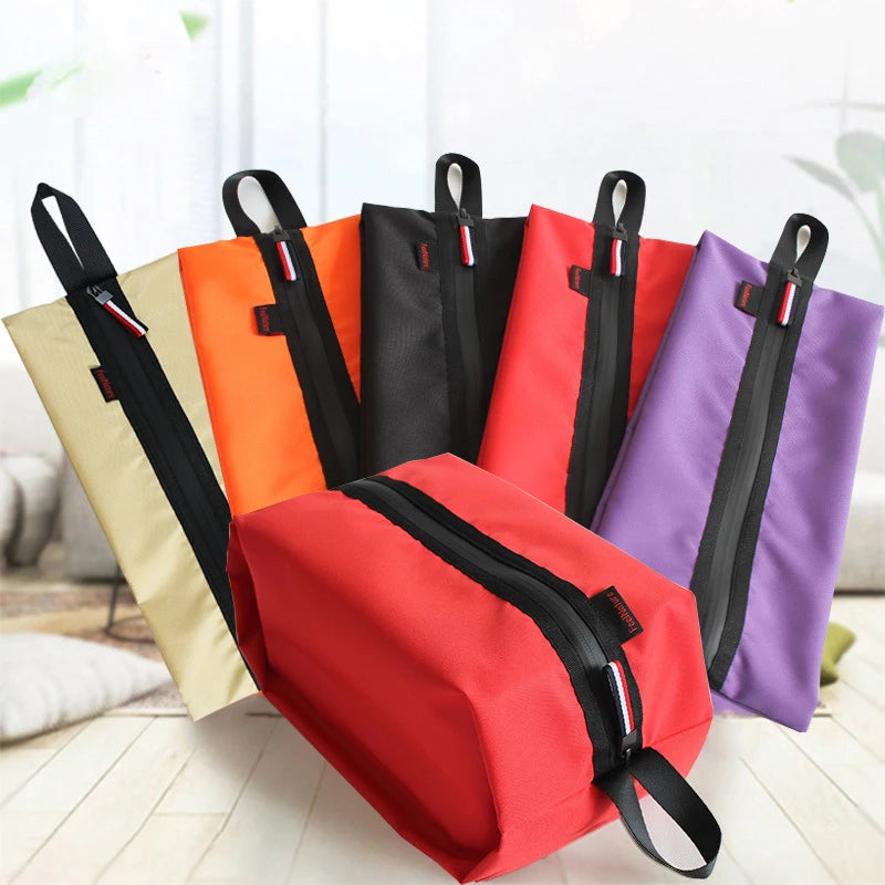 Outdoor Equipment Travel Kits Storage Bags Portable Camping Hiking Travel Zipper Storage Bag Ultralight Outdoor Waterproof Bag