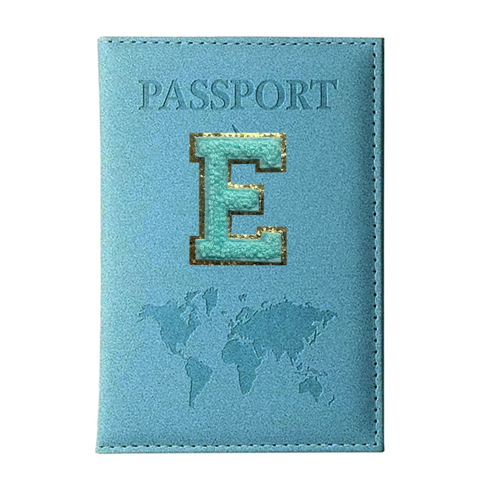 Passports Case Passport Covers Unisex Travelneedments Grren Letter Series Passport Holder Travel Passport Protective Cover
