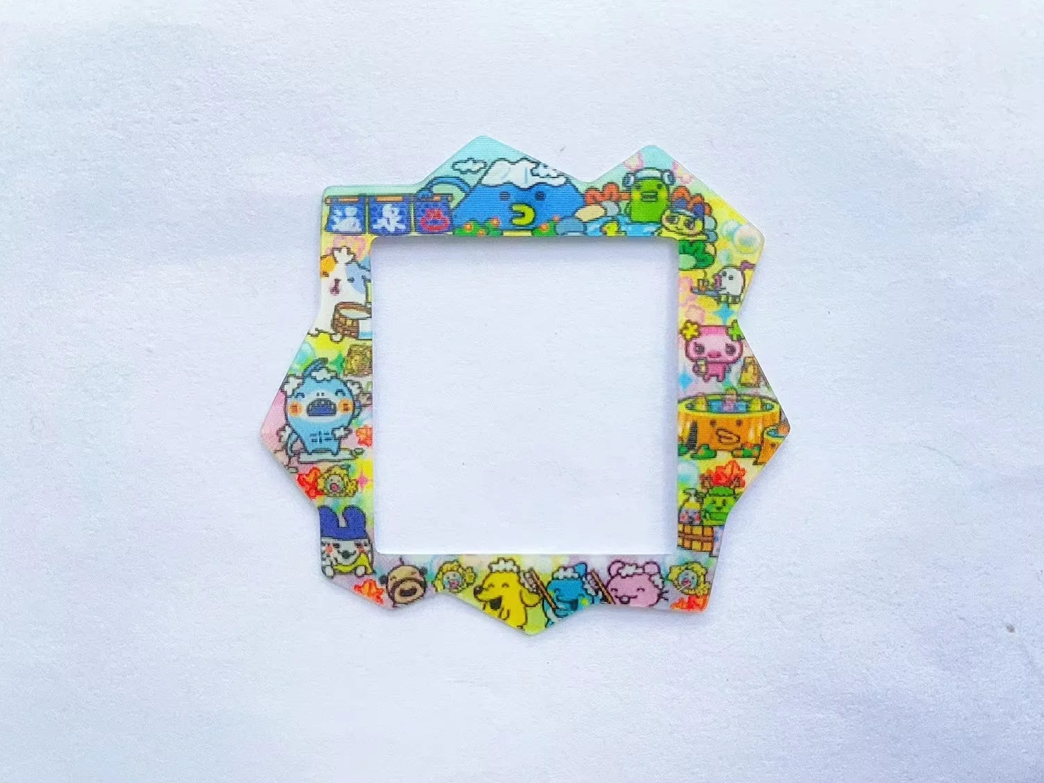 IN STOCK Cannot Be Past Dynamic Lenticular Tamagotchi Paradise Cartoon Characters Diy Handmade Panel Paper And Backboard Paper
