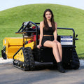 Customized Multi-Function Remote-Controlled Lawn Mower, Supporting Grass Cutting, Snow Shoveling, and Fallen Leaves Sweeping,