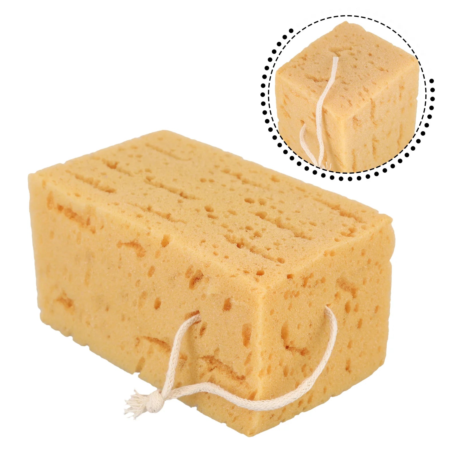 Coral Material Sponge Car Washing Sponge Versatile Usage High Absorption Capacity Large Size Efficient Cleaning Tool