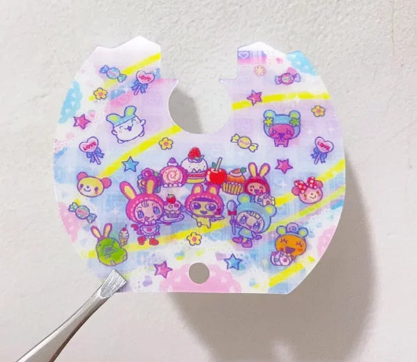 IN STOCK Cannot Be Past Dynamic Lenticular Tamagotchi Paradise Cartoon Characters Diy Handmade Panel Paper And Backboard Paper