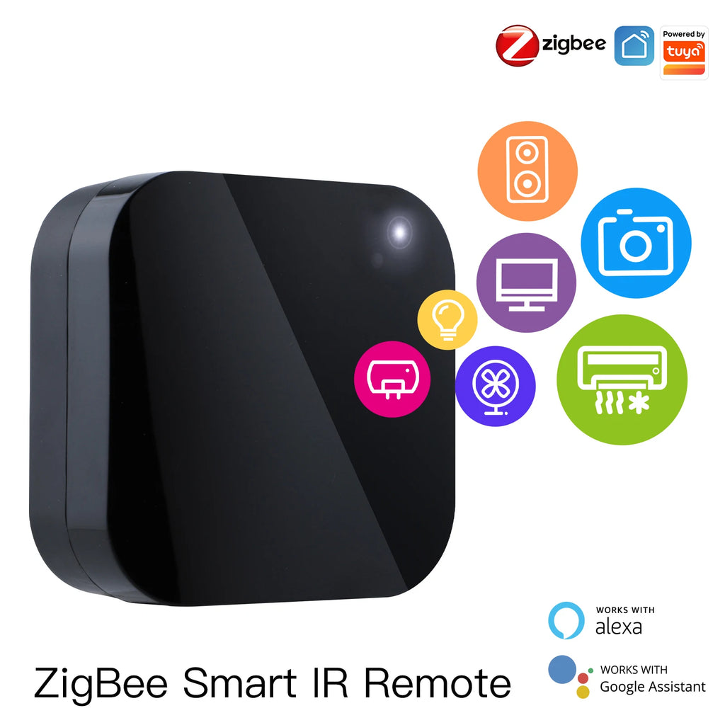 ZigBee UFO-R11 Smart IR Remote Control 360°Universal Infrared Remote Controller for Smart Home works with Alexa Google Home