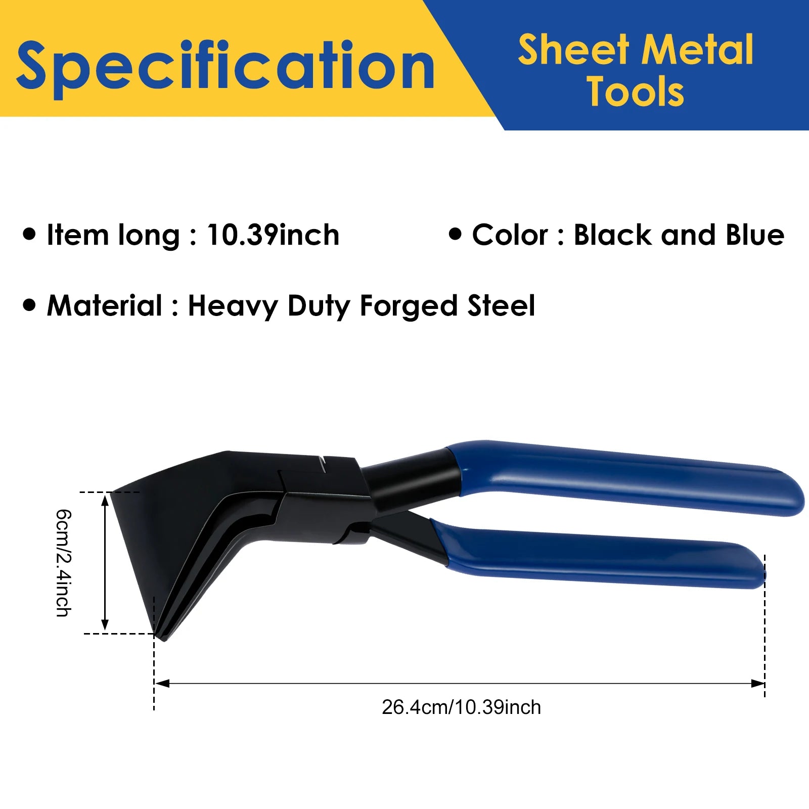 Metal bending pliers flattening pliers manual sealing metal plate tools durable manual sealing machine sheet metal tool kit