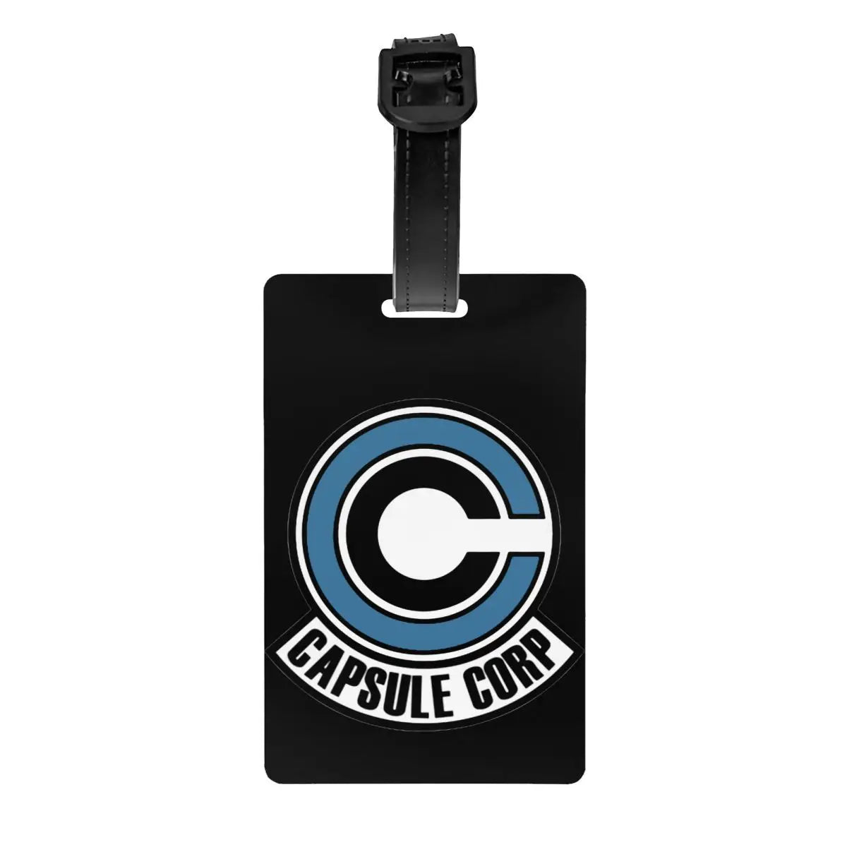 Custom Capsule Corp. Luggage Tag With Name Card Privacy Cover ID Label for Travel Bag Suitcase