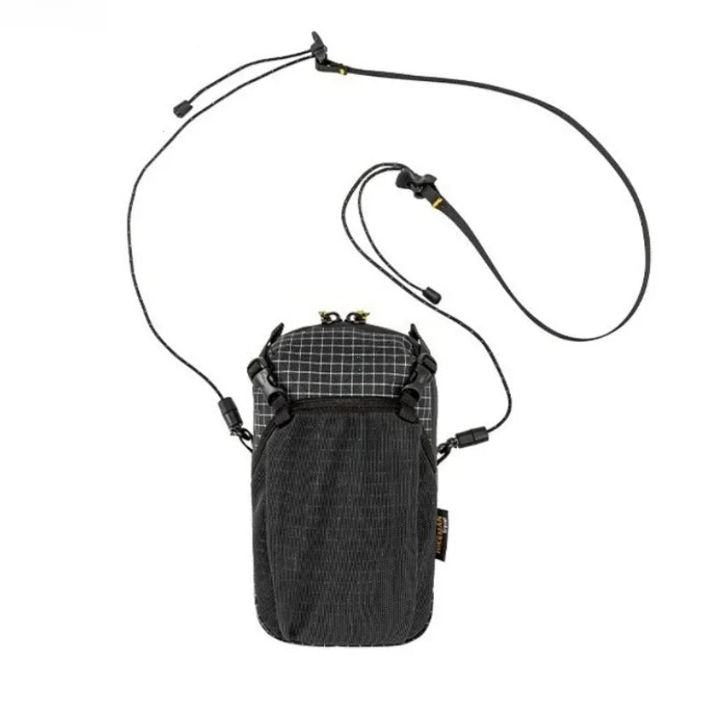 Outdoor Sports Waist Bag Mobile Phone Bag Tactical Hanging Pack for Backpack Expansion Shoulder Bags Lightweight Hiking Gear