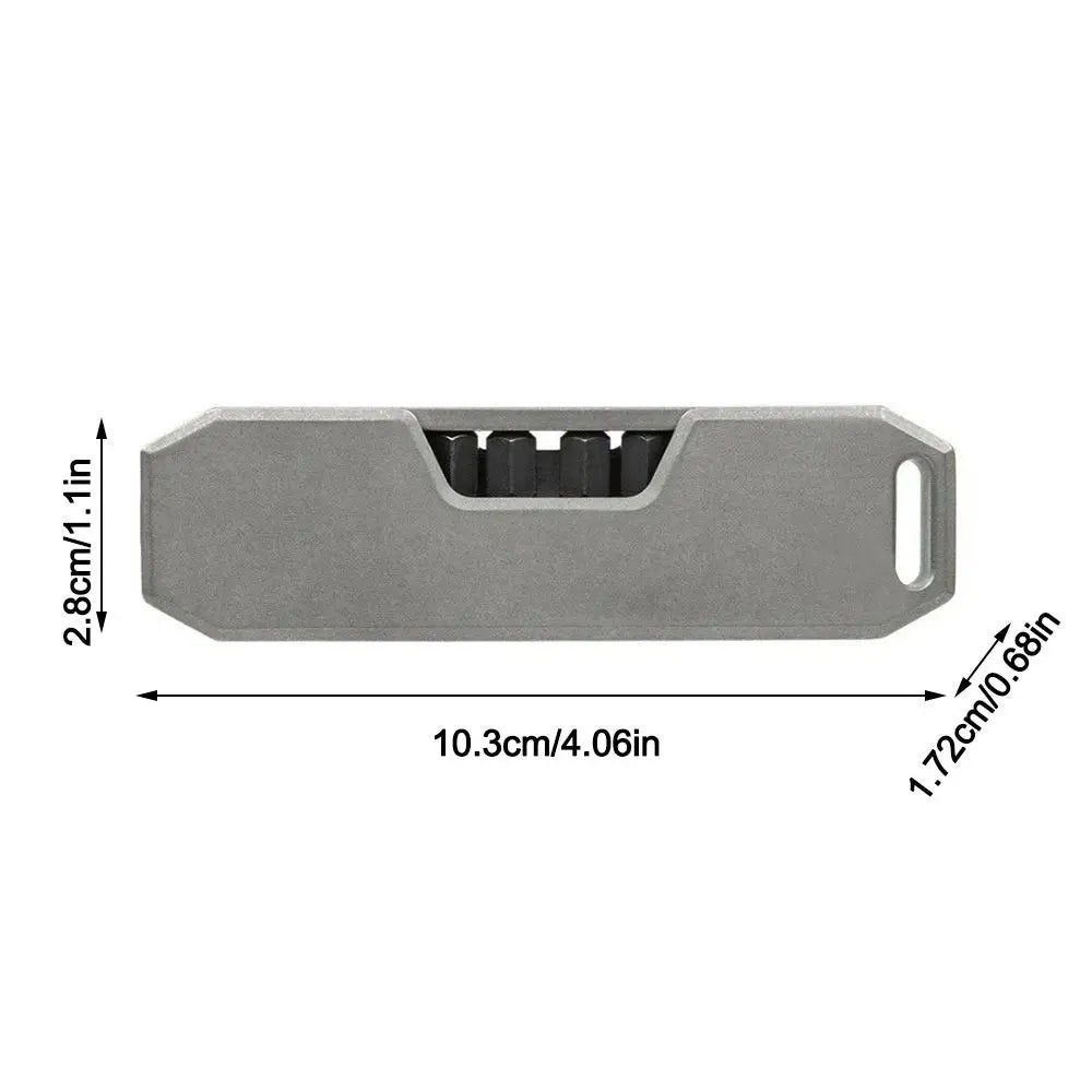 Professional 8/10 Heads EDC Pocket Tool Small Size Precision Design Can Opener Compact Multifunctional Repair Tool