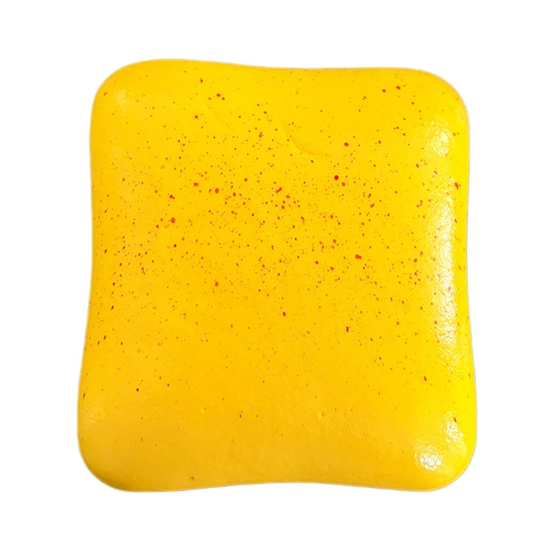 Soft Toast Squishy Toy Squeeze Stress Relief Toys Fidget Toys Simulation Bread Slow Rebound Sensory Toy Best Gift for Friends