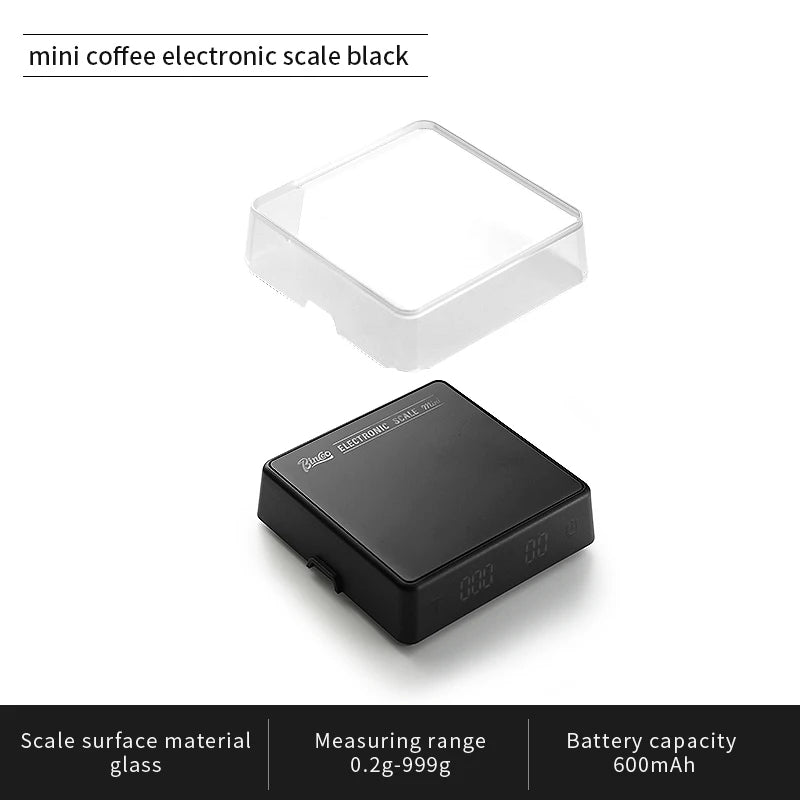 Bincoo electronic coffee scale Italian coffee bean weighing smart hand made mini professional coffee scale coffee equipment Hot