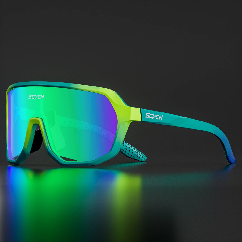 SCVCN UV400 HD Hiking Sports Sunglasses Stylish Outdoor Windproof Glasses Cycling Running and Rock Climbing Driving Sunglasses