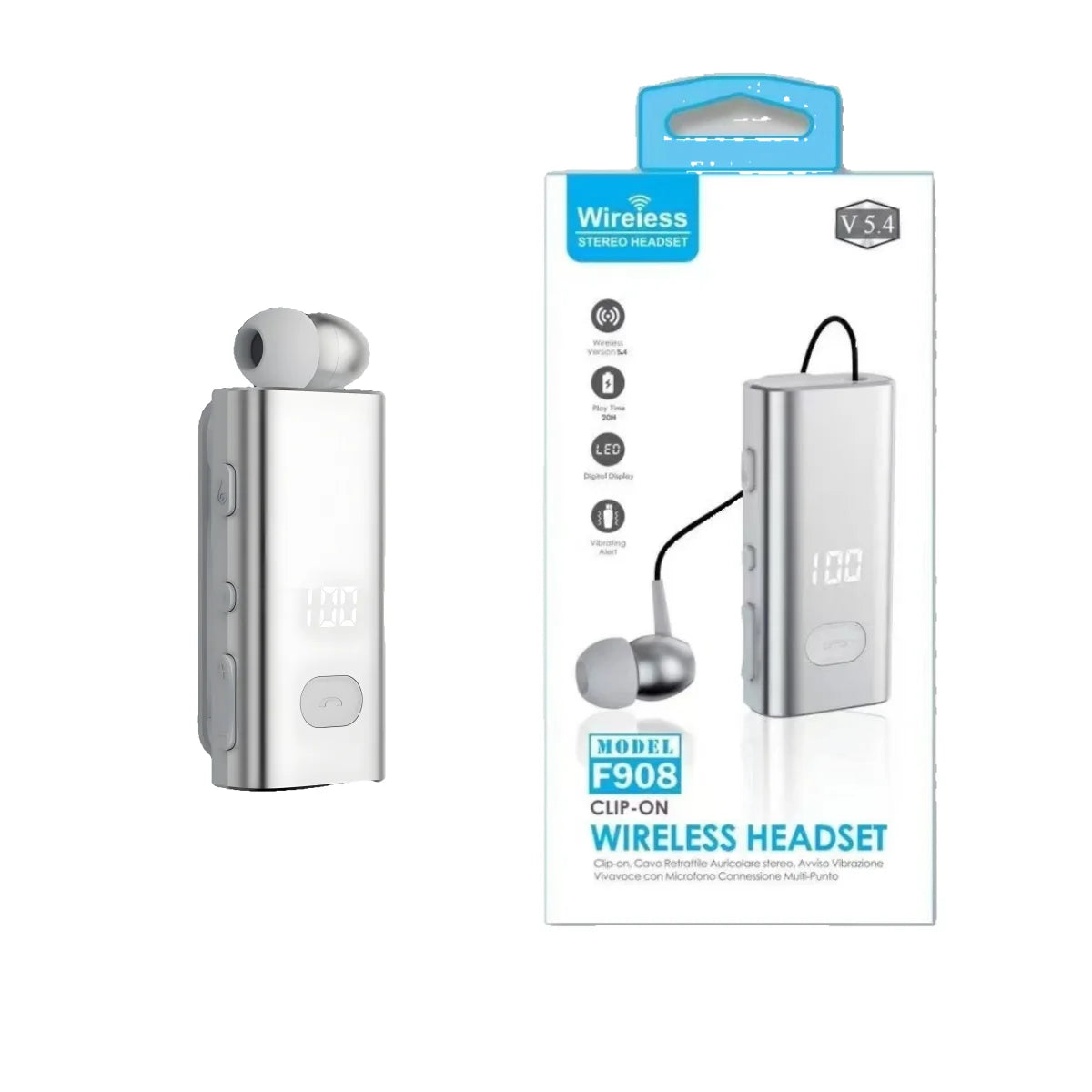 PK F920 R11 K55 Dual mode F908 Bluetooth earphones with TF memory card slot V5.4 stable high-definition sound quality MP3