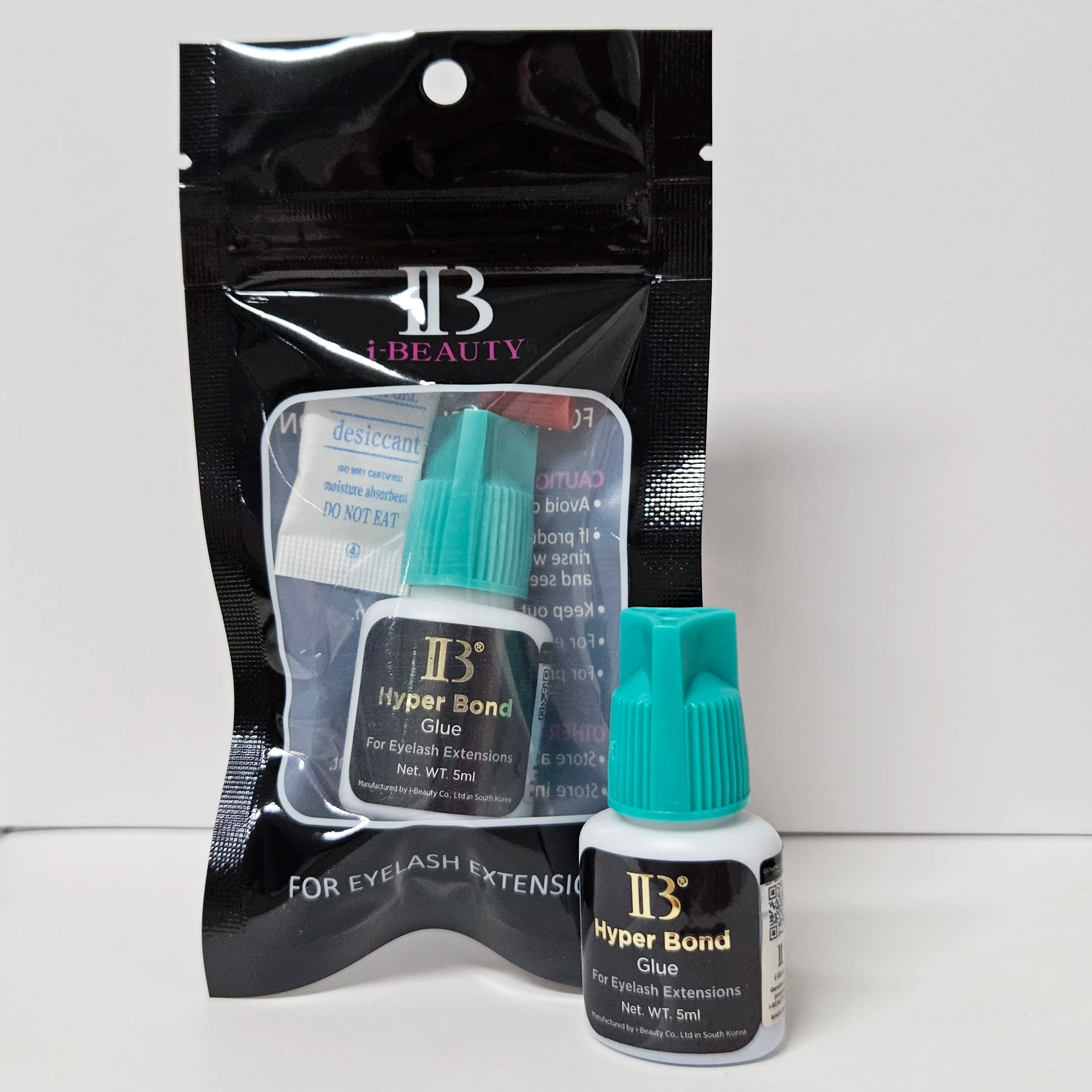 Original Korea IB Ibeauty Hyper Bond 0.5s Glue Fast Drying Eyelash Extensions Glue 5ml False Lash Glue