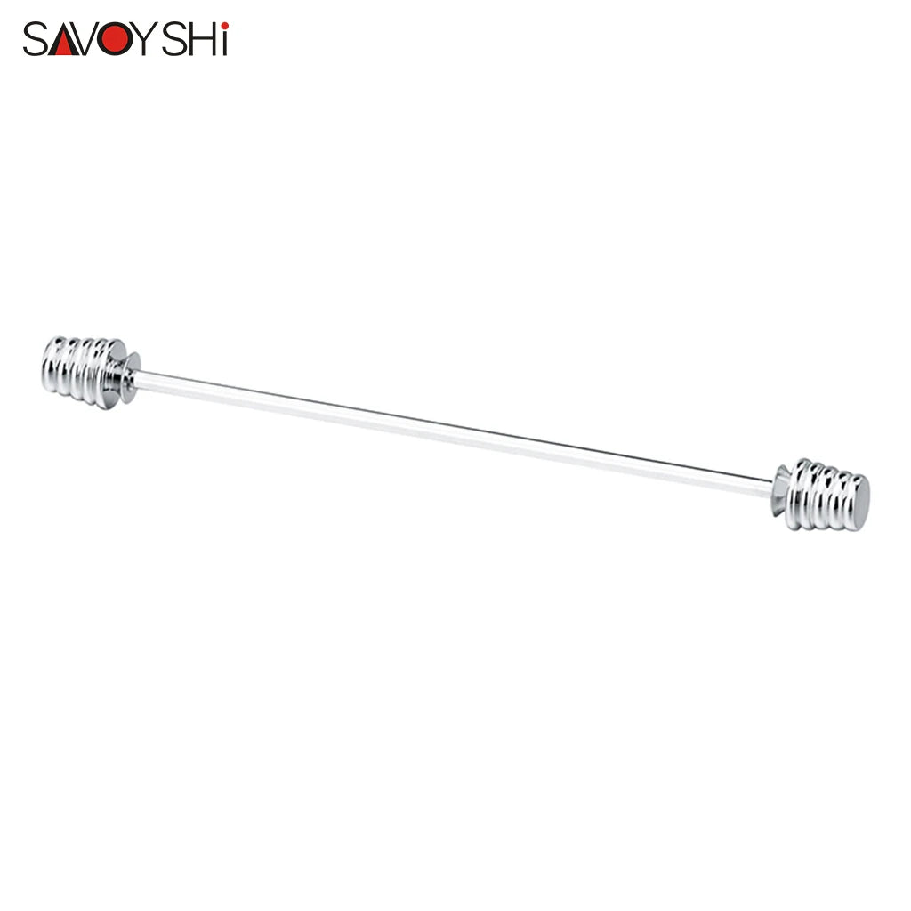 Metal Collar Bar Mens Shirt French Collar Pin Brooch Bar Clasp Clip Barbell Lapel Stick For Men Fashion Jewelry Accessories