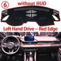 For Mazda 6 Mazda6 2016 2017 2018 GL Atenza Dashboard Cover Pad Car Liner Anti-UV Mat Sunshade Dashmat Carpet Dash