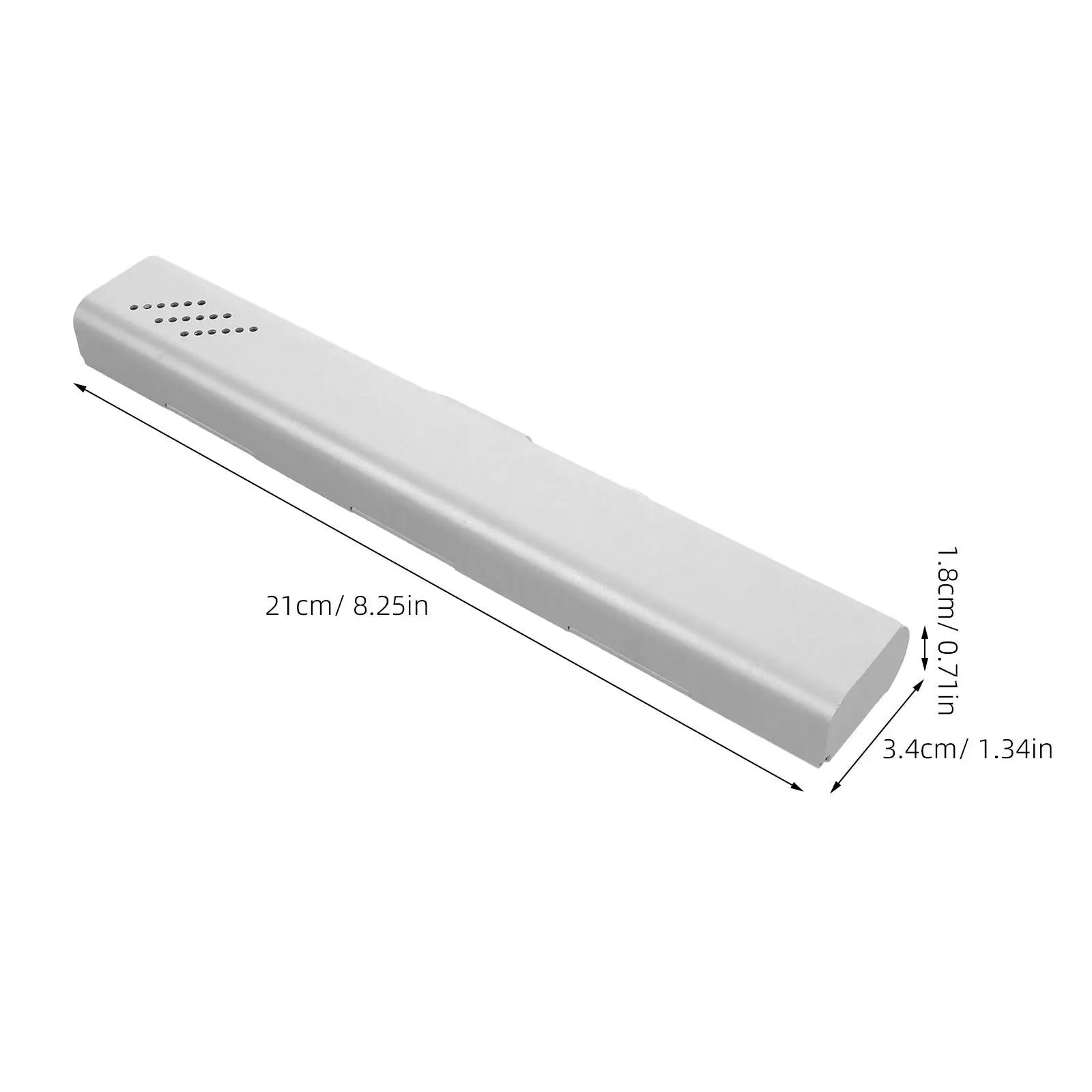 Aluminum Toothbrush Case Silver Portable Travel Toothbrush Holder Manual Tooth Brush Container Camping School Dustproof