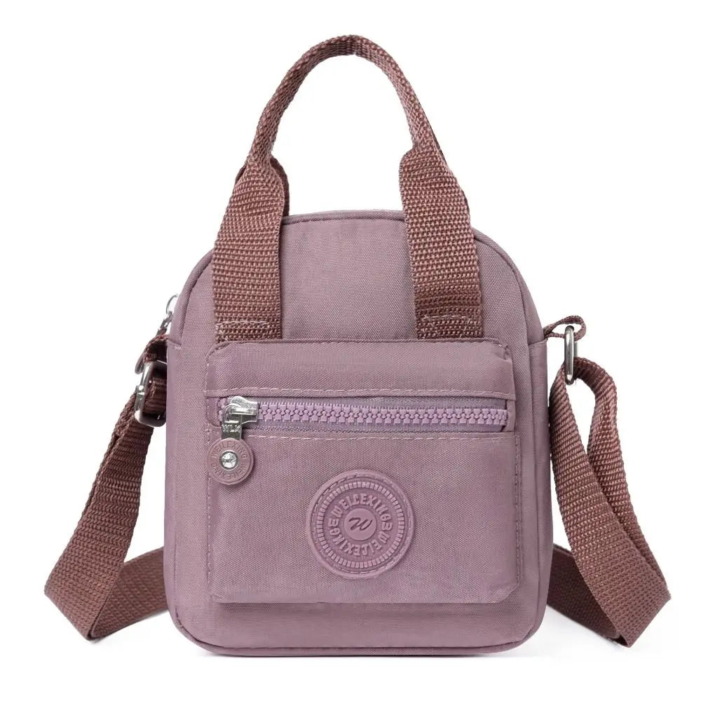 New 2024 Small Shoulder Bags Nylon Women Mobile Phone Bags Mini Female Messenger Purse Lady Wallet CrossBody Bag Woman Hand Bags