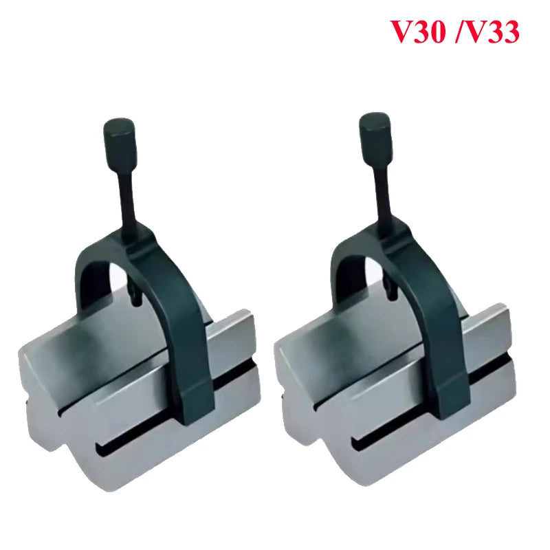1pc New V30 V33 High Precision V Block Clamp set  Machinist Blocks and Clamp Tools