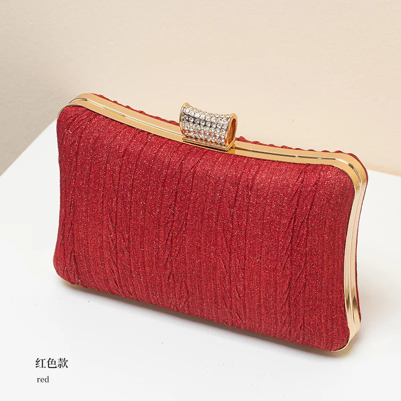 New dinner party bag, women's fashionable and versatile high-end messenger one-shoulder carry bag