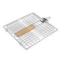 Stainless Steel Fish Grilling Rack Heat-Resistant Bbq Grill Basket Camping Picnic Outdoor Barbecue Meat Vegetable Grill Mesh