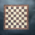 Large 52cm/ 20.5-inch championship game chessboard, foldable and rollable soft rubber chessboard, checkers board