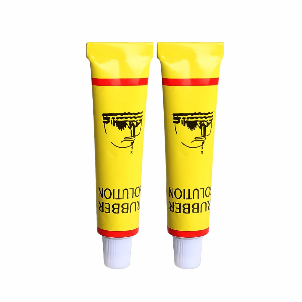 Tire Repair Glue Liquid Strong Rubber Glues Black Soft Rubber Wear-resistant Non-corrosive Adhesive Instant Strong Bond Leather