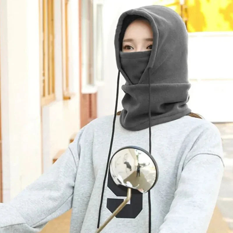 kkjoy Face Mask Thermal Neck Warmer Hood Snood Windproof Ski Cap for Winter Outdoor Sports Cycling Running Travel