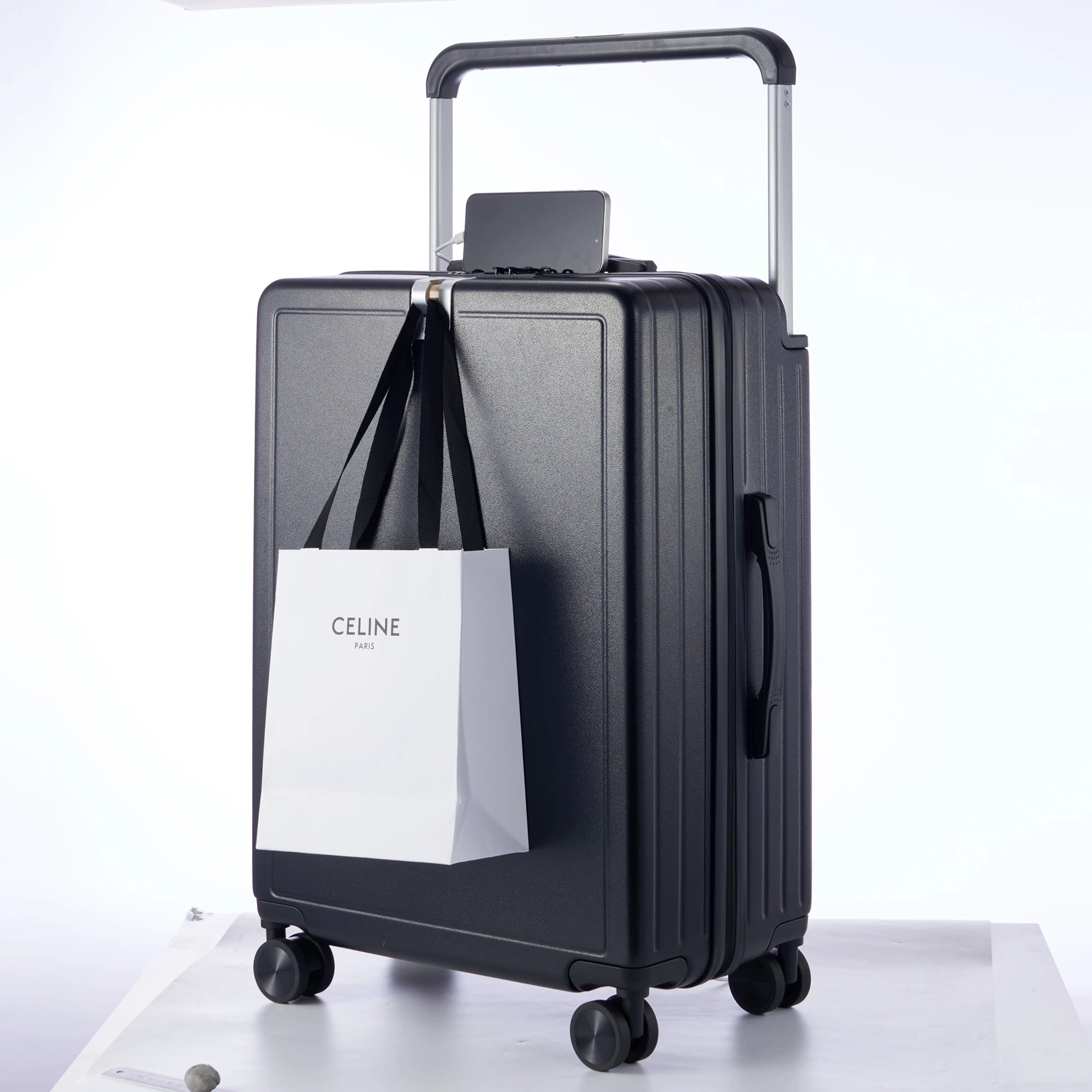 KLQDZMS 20"22"24"26"28 Inch Zipper Suitcase PC Boarding Box Multifunctional Trolley Case Large-capacity Password Luggage Bag