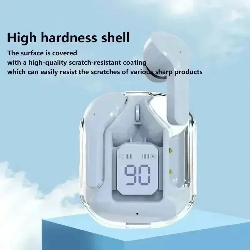 Original T2 TWS Transparent Wireless Bluetooth Headset HIFI Sound Wireless Earphones Quality Bluetooth 5.3 For Xiaomi headphones
