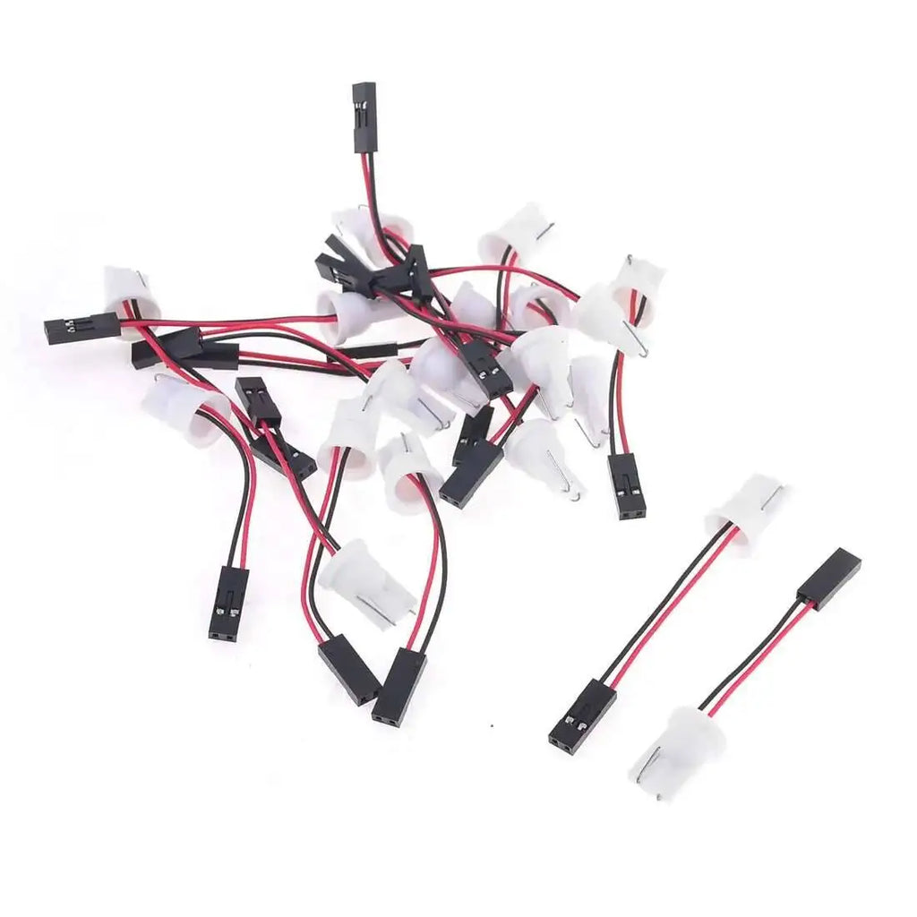 U DC 12V 194 168 Socket Car Auto T10 W5W LED Bulb Light Wire Harness Adapter 10Pcs 20Pcs 50Pcs