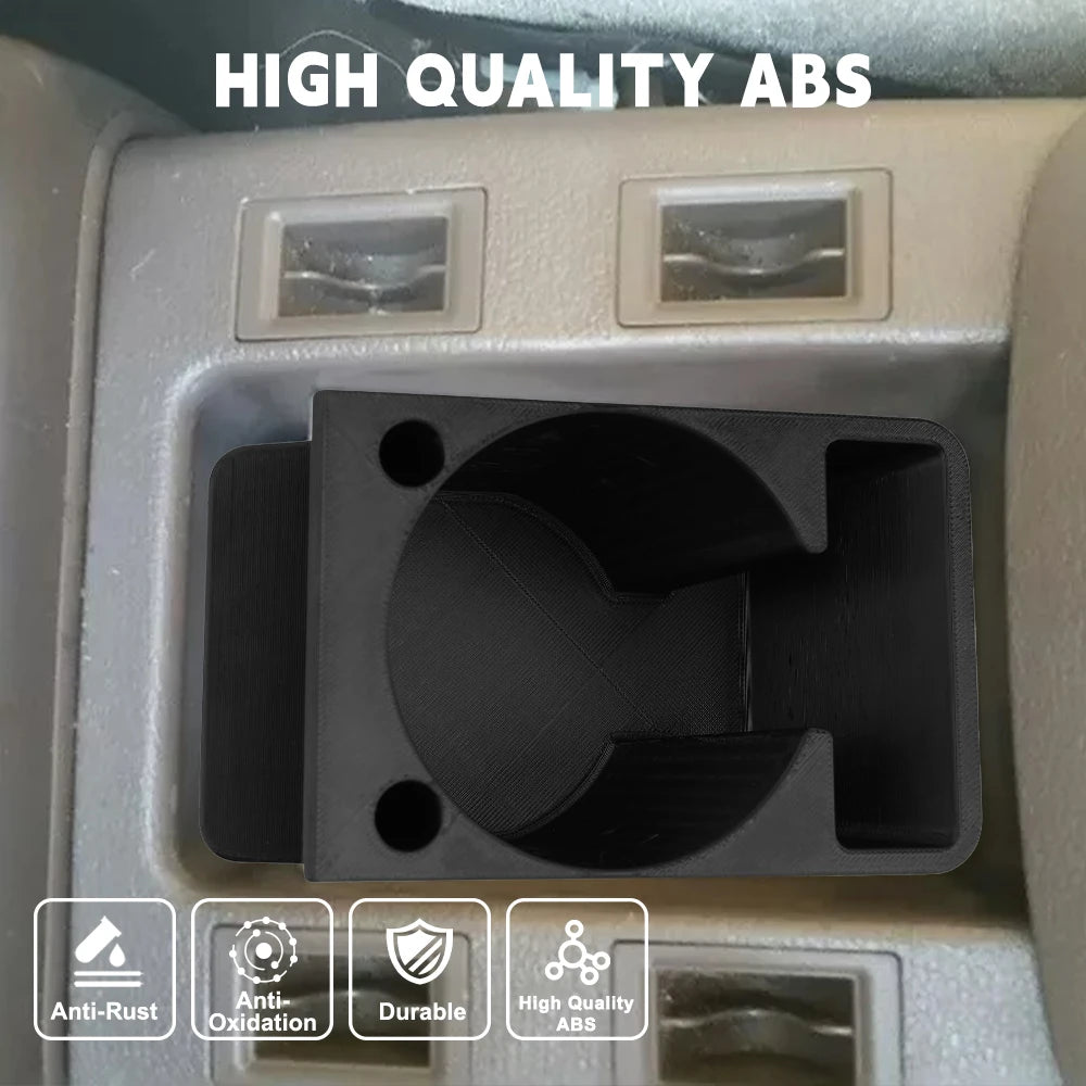 Square Insert Cup Holders For Toyota Landcruiser 80 Series Armrest Box Beverage Cup Holder